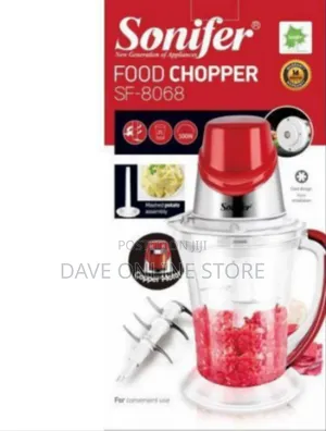 Sonifer Sonifer Sf-8068 Electric Food Chopper / Mincer
