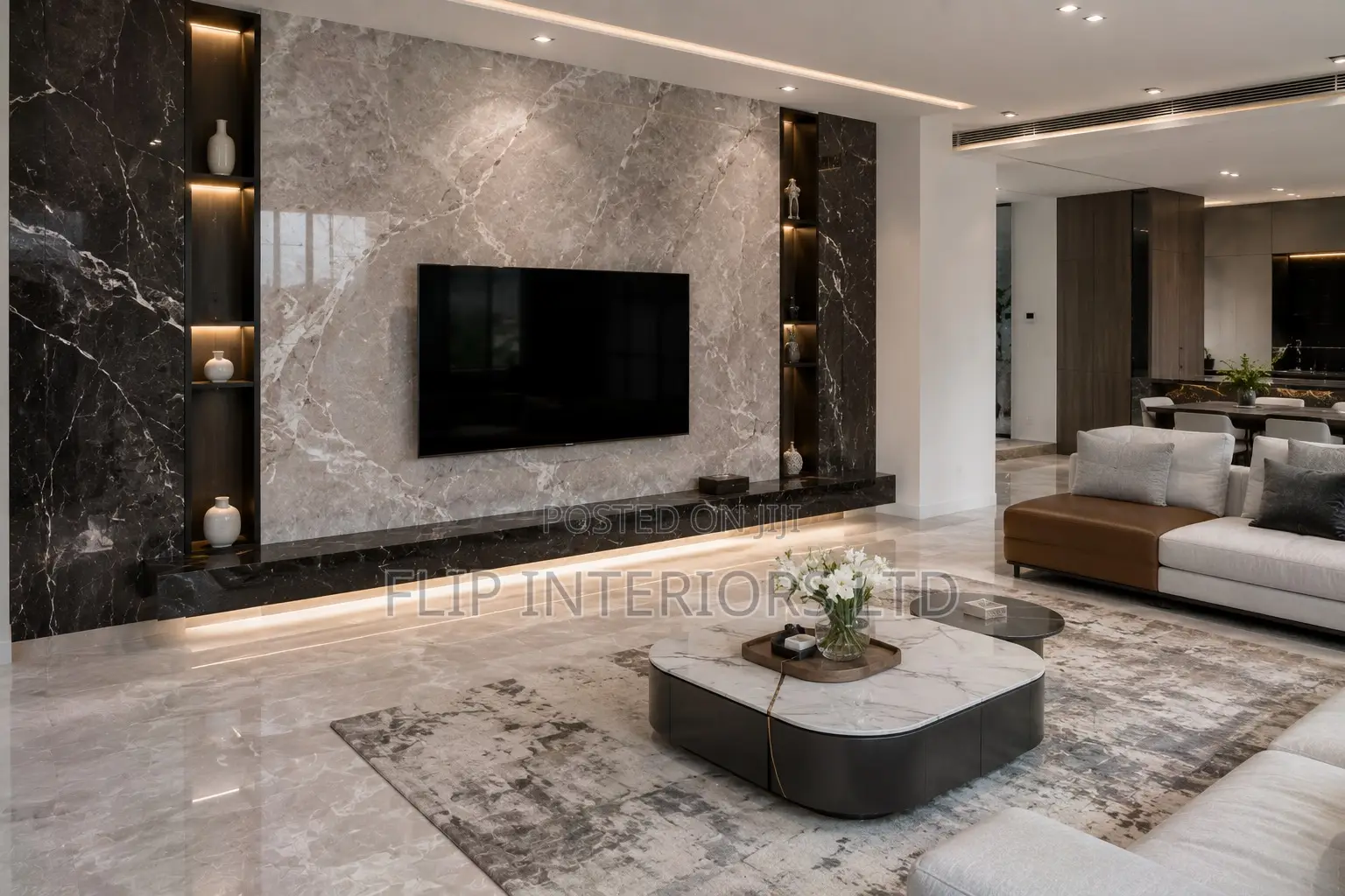 Modern Granite Marble Interior Finishing Solutions