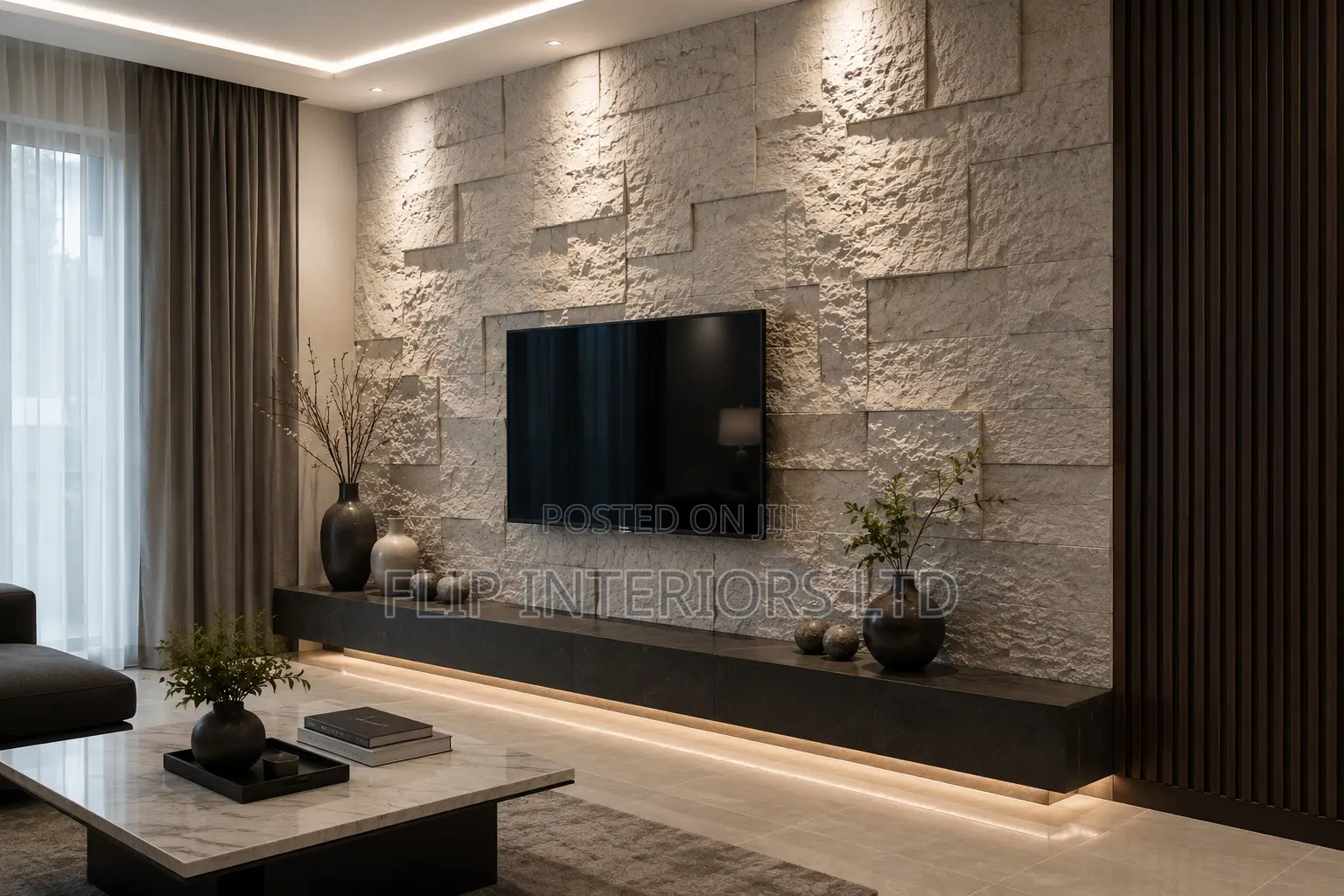 Luxury Natural Stone Wall Cladding Services