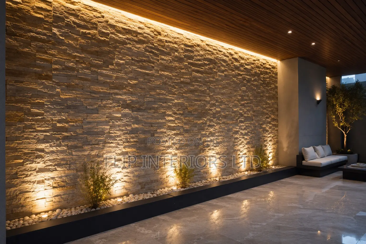 Contemporary Stone Texture Decorative Wall Solutions