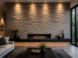 Elegant Stone Panel Ambient Lighting Solutions