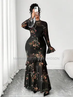 Elegant Mesh Dress