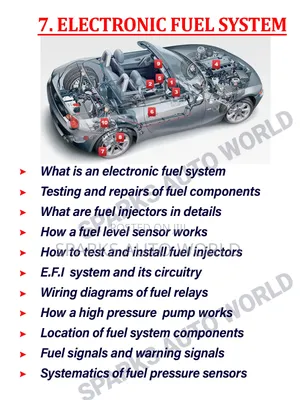 Vehicle E.F.I System ( Module 7 of 15)