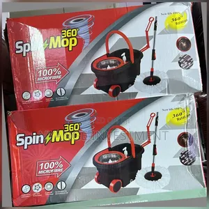 Spin Mop 360.360-Degree Spin Mops Feature a Hands-Free Wringing System
