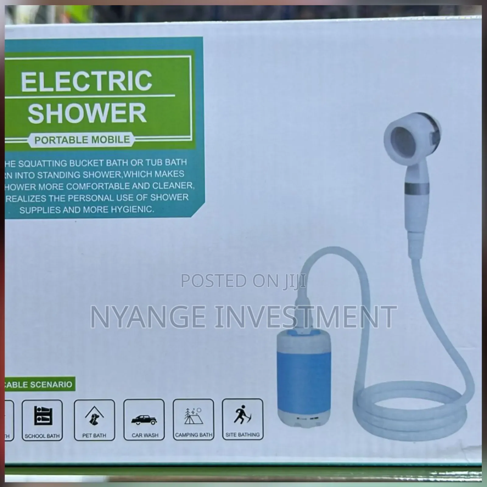 Portable Shower. Electric Portable Shower