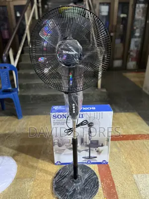 Sonashi 16-Inch Remote Control Stand Fan — Powerful Cooling