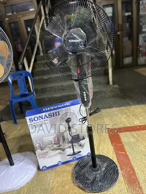 Sonashi 16-Inch Remote Control Stand Fan — Powerful Cooling