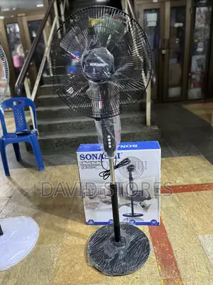 Sonashi 16-Inch Remote Control Stand Fan — Powerful Cooling