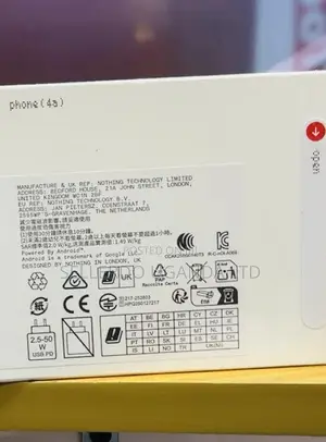 New Nothing Phone 4a 256 GB White