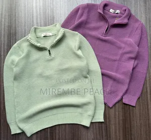 Unisex Knitted Cotterzip Sweaters