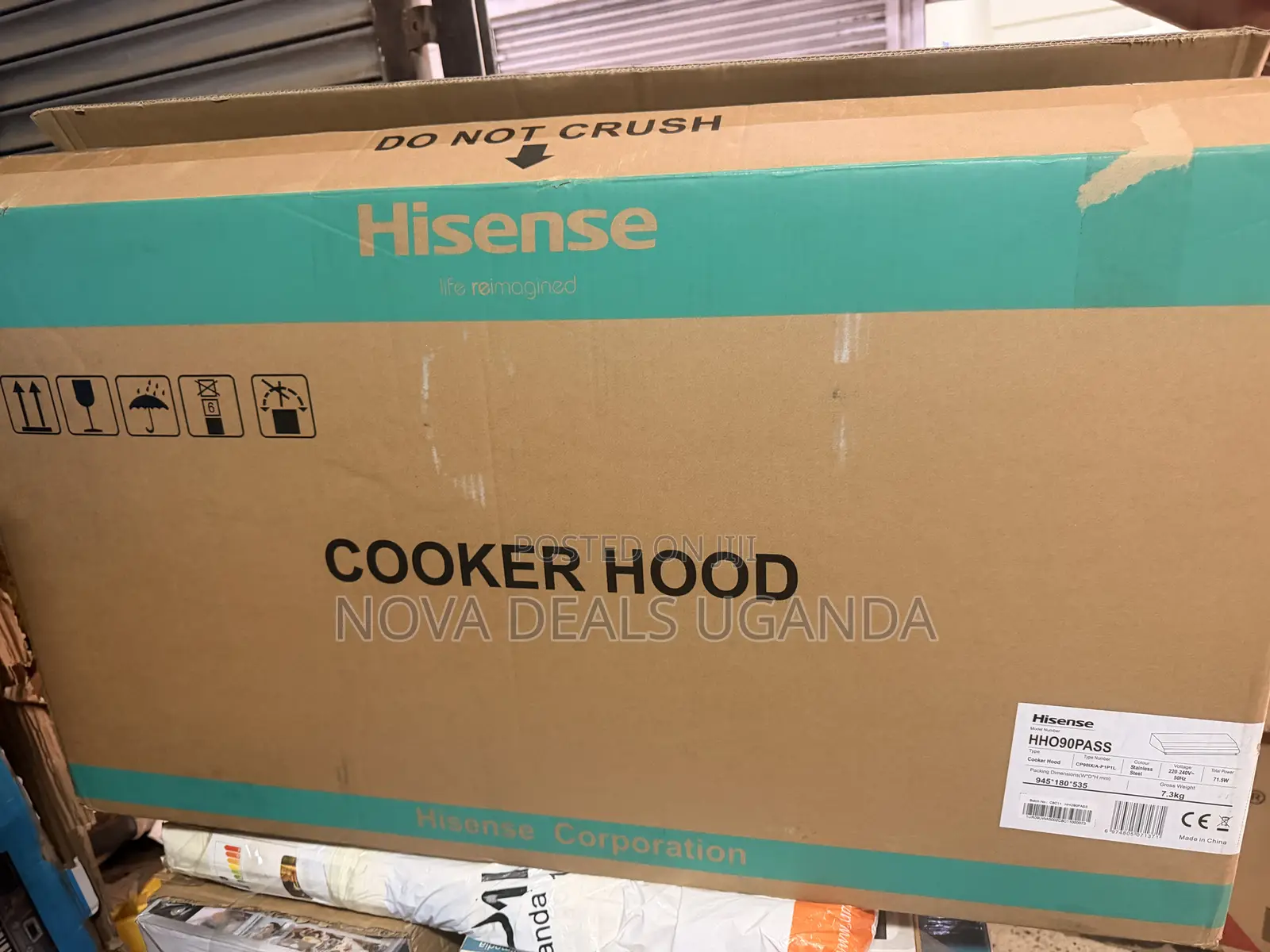 Hisense Hh060tass 60×60 Cooker Hood Stainlesskitchen Extractor Hood