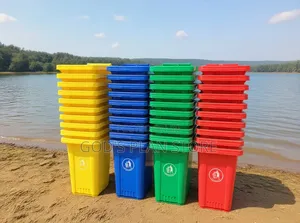 Outdoor Wheeled Hospital/Bar Plastic Dust Bins Plastic Dust Bins 120l