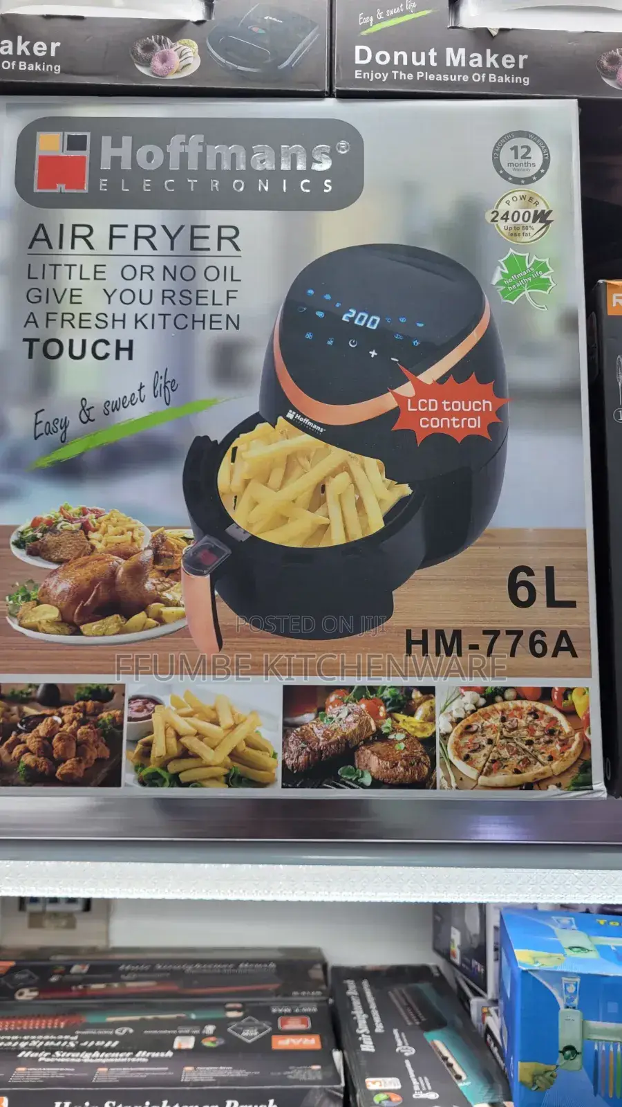 Digital Air Fryer Hoffman 6l