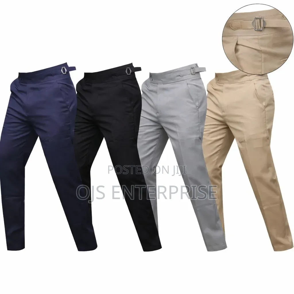 Gentle Beltless Trousers