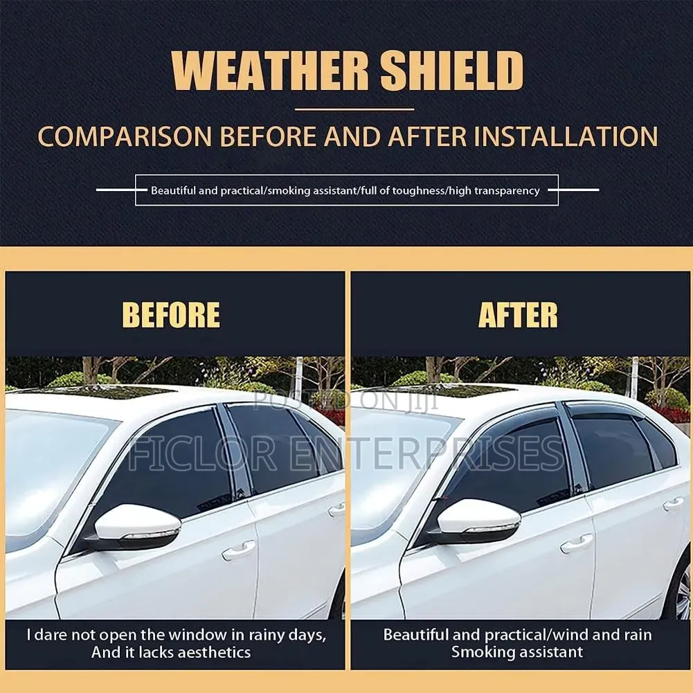 Car Window/ Door Visors Rain Guards