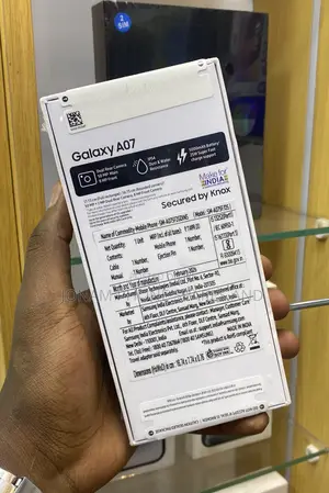 New Samsung Galaxy A07 4G 64 GB Black
