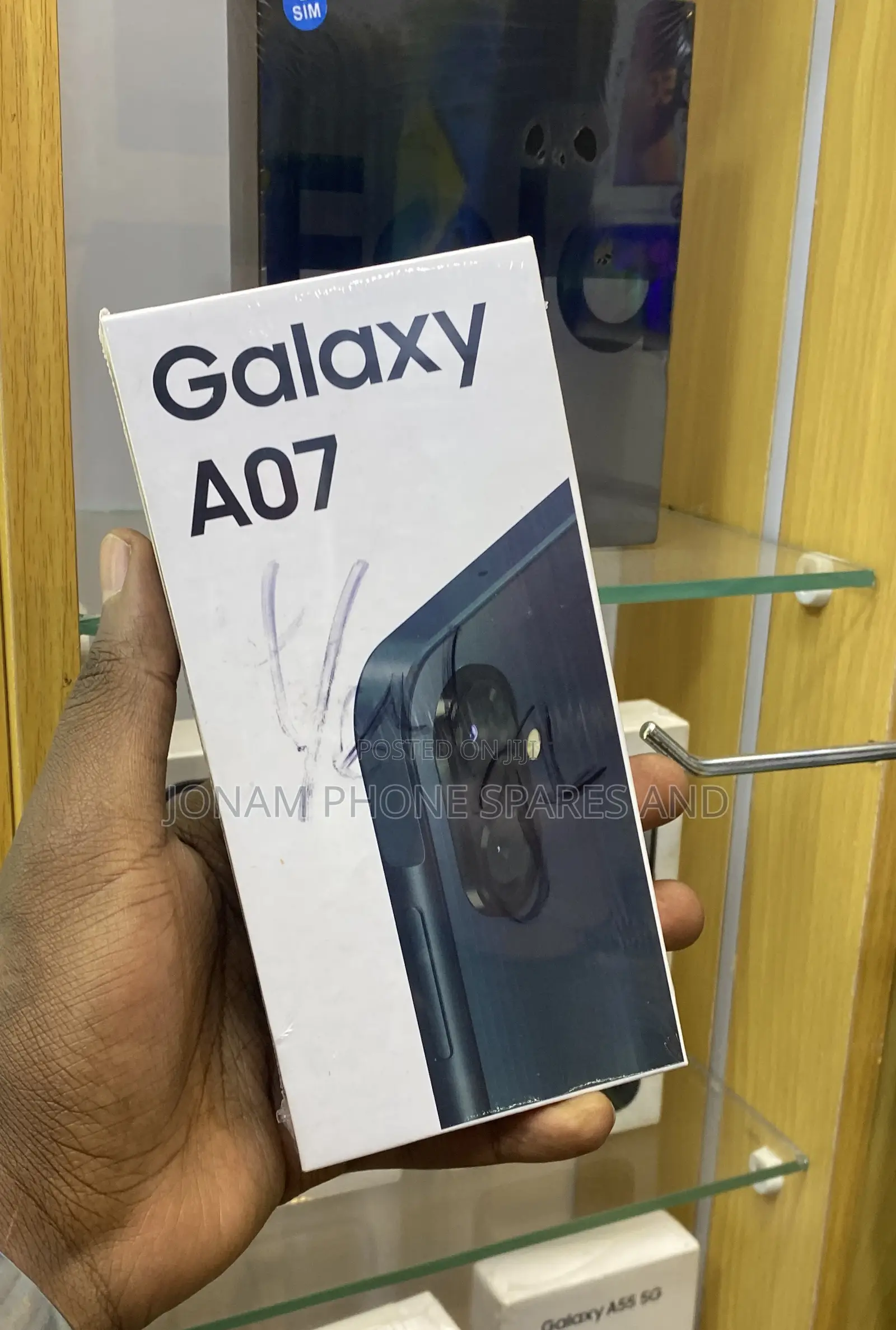 New Samsung Galaxy A07 4G 64 GB Black