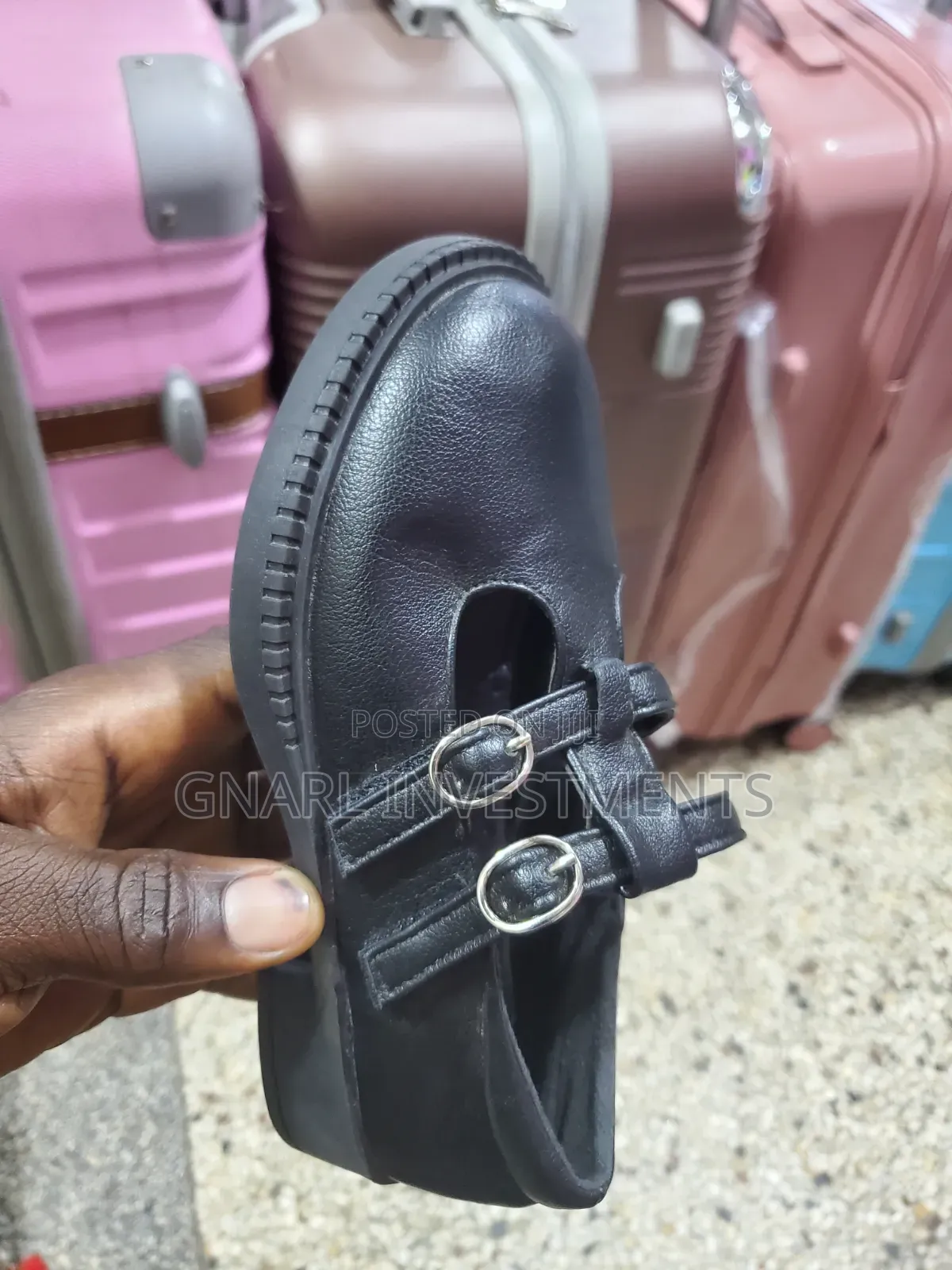 Back To School Black Shoe Size 32