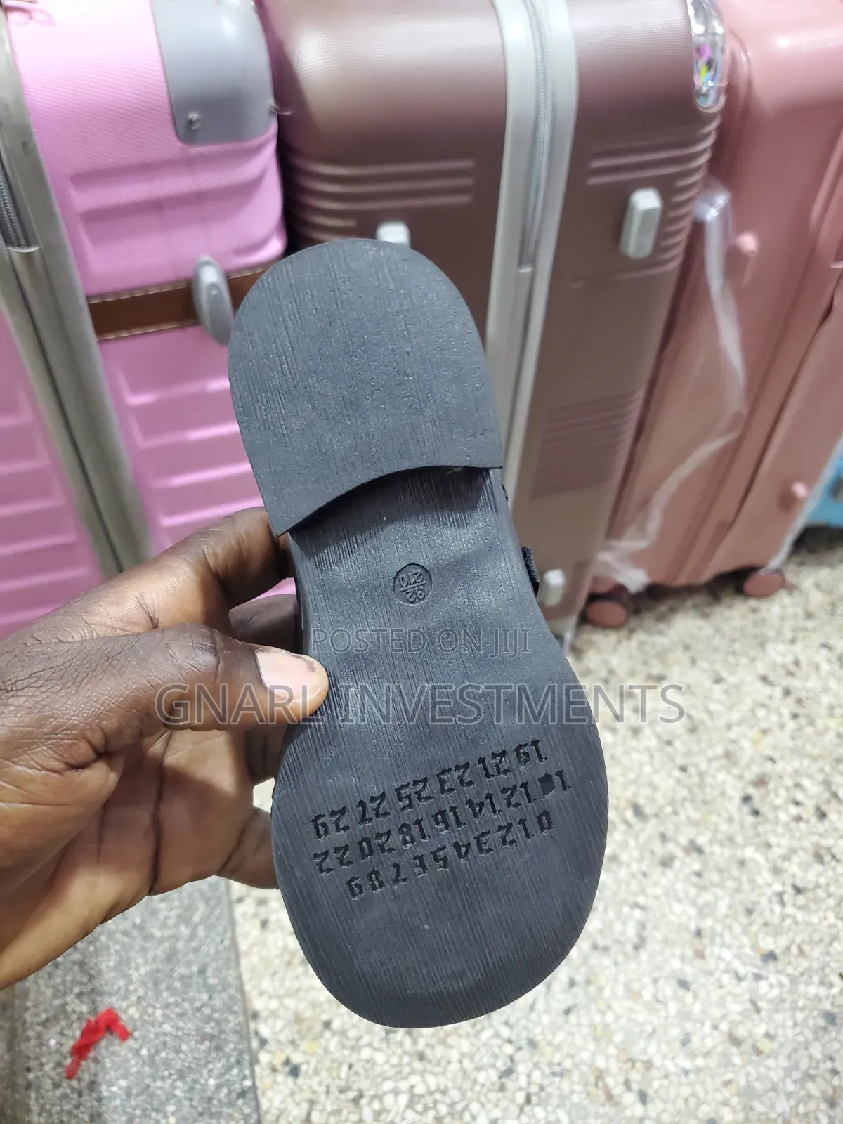 Back To School Black Shoe Size 32