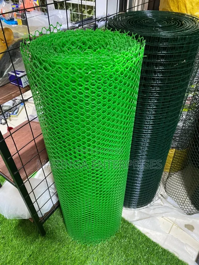 1x25mtrs Clear Square Poultry Farming Hdpe Plastic Mesh Breeding Net