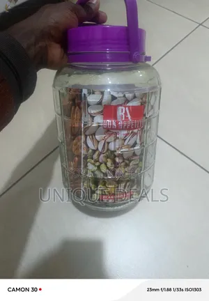 Bon Appetit Branded Clear Glass Jar 5.0l