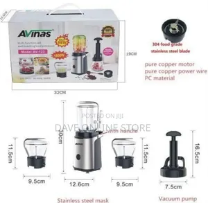 Avinas Av-123 Multi-Function Food Processor Blender