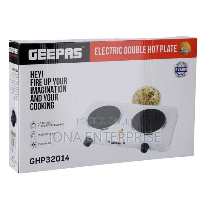 Geepas Double Hot Plate