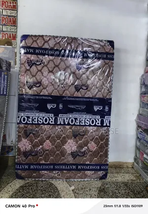 Rosefoam Mattress Super Density 4x6x6 Inches