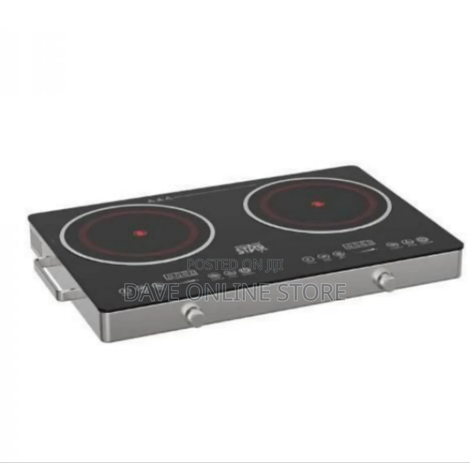 Winningstar Sleek Double Burner Electric Cooktop With Precision