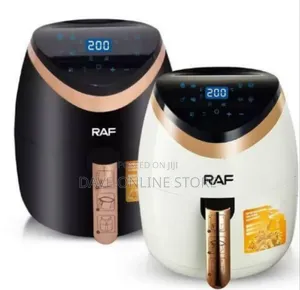 Raf Digital 4.5l Touchscreen Air Fryer With Rose Gold Accents