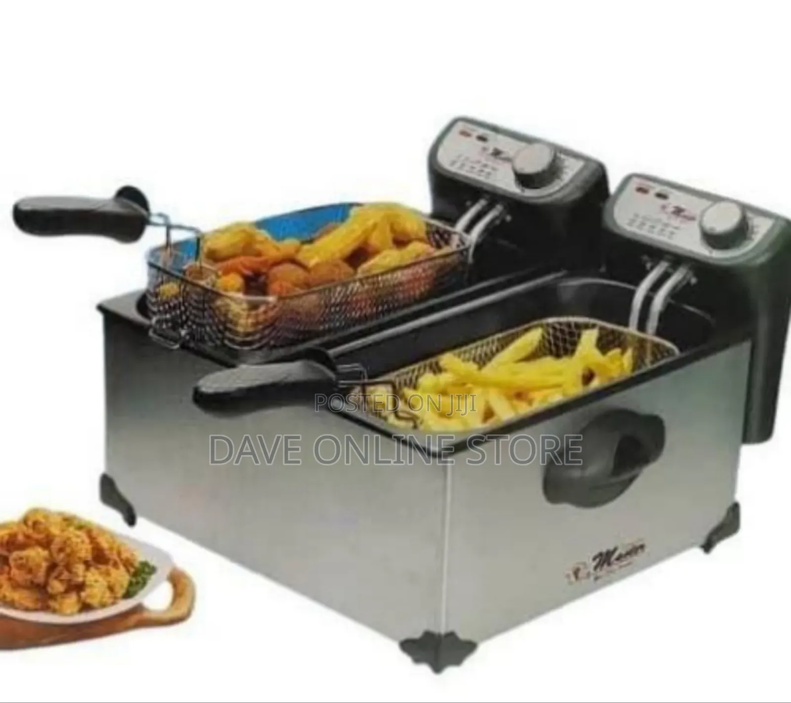 Electro Master Dual Tank Electric Commercial Deep Fryer