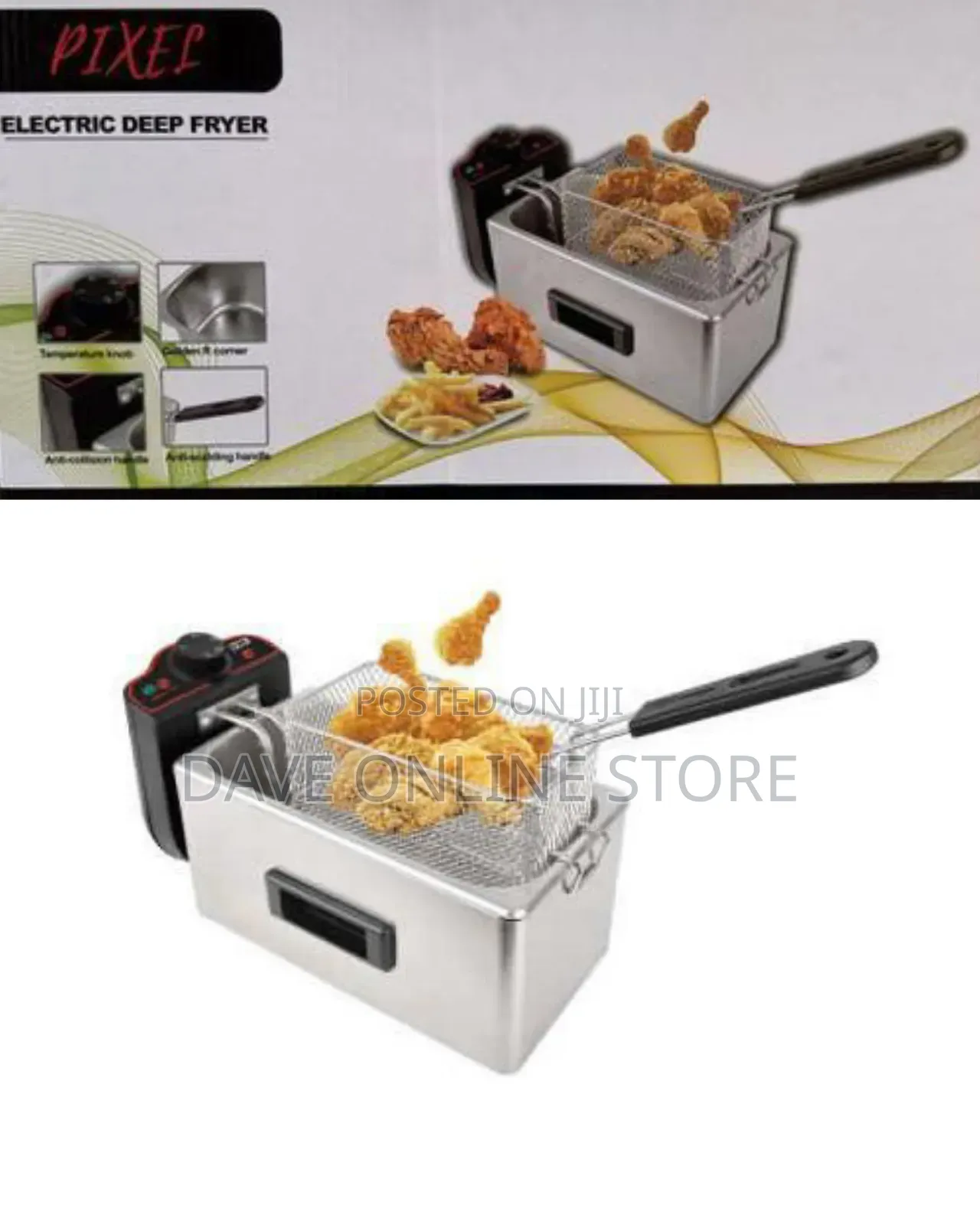Electric Deep Fryer, 3l