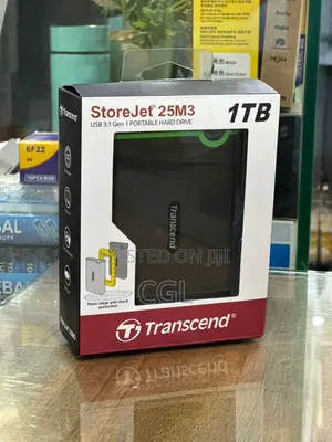 1tb Transcend External Harddisk Storejet