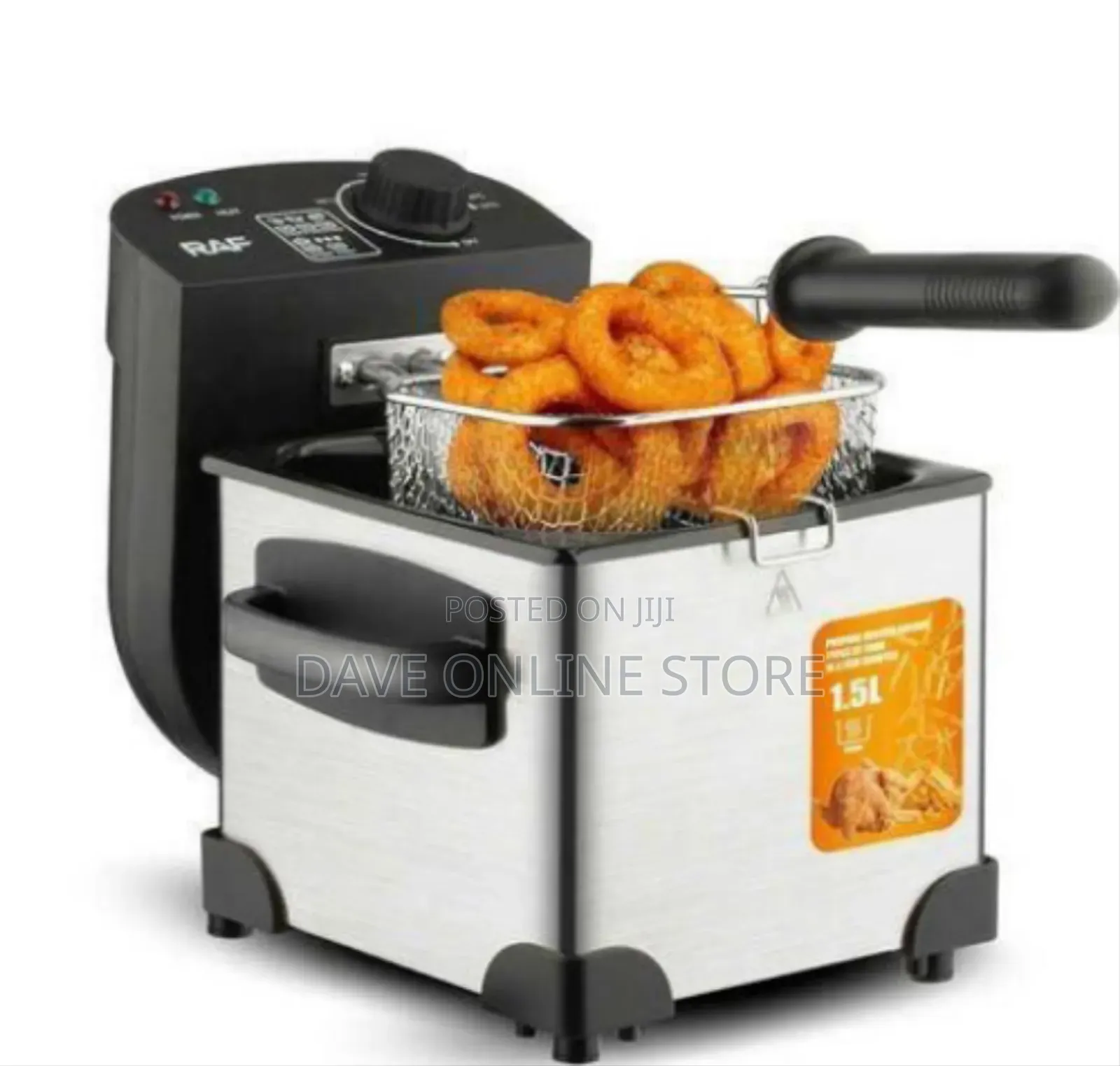 Raf Compact 1.5l Electric Deep Fryer