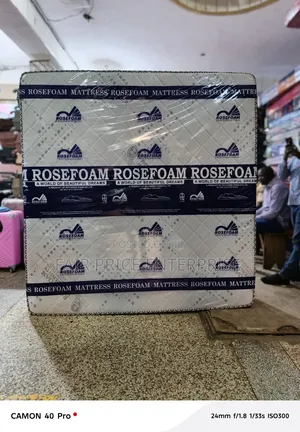 5x6 by 10 Inches. Rosefoam Mattresses. High Density Smart