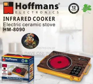Hoffmans Hm-8090 Infrared Electric Ceramic Cooker (2200w)