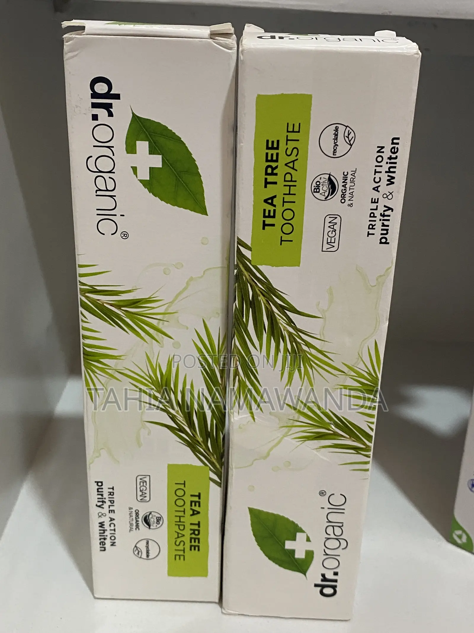 Dr Organic Triple Action Toothpaste