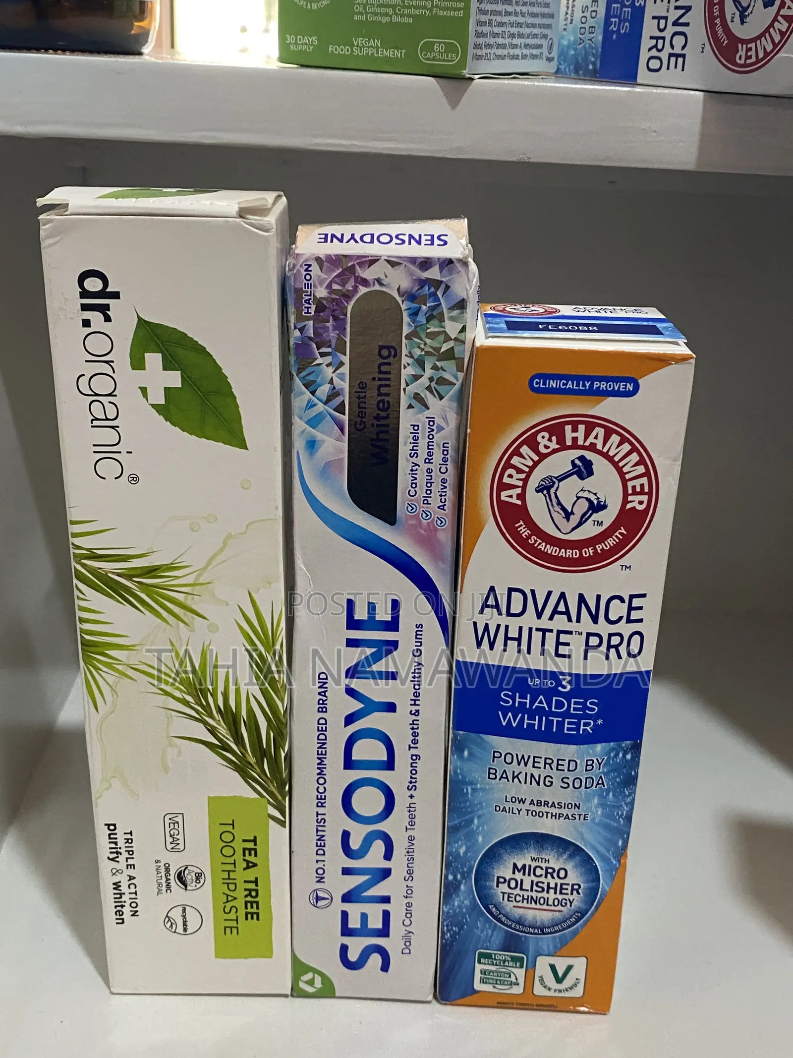 Dr Organic Triple Action Toothpaste