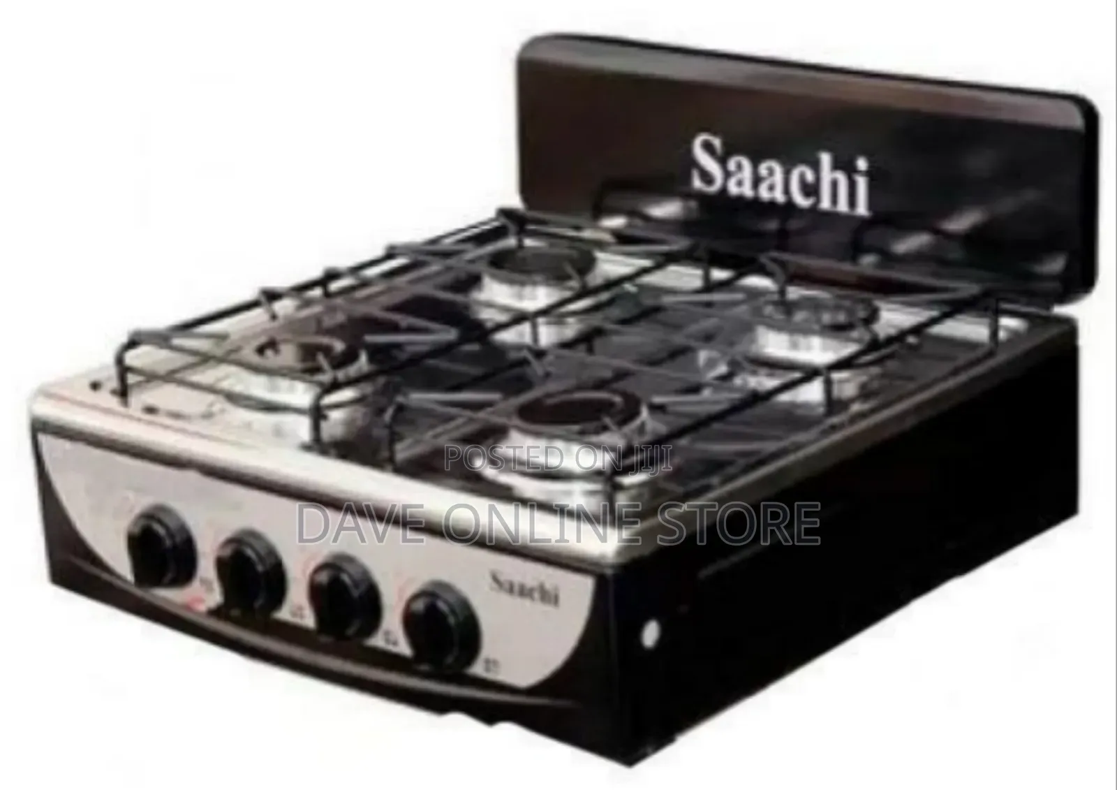 Saachi 4-Burner Tabletop Gas Cooktop