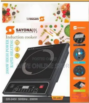 Sayonapps Efficient Induction Cooker