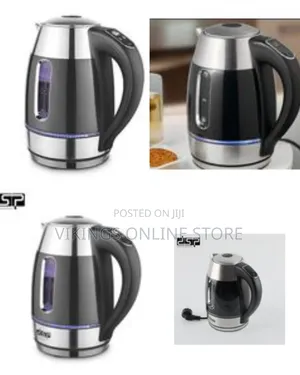 DSP 1.7 Litre Glass Electric Boiling Kettle Boiler Pot With Temperatur