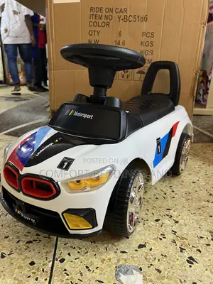 Ride-on Push Car White
