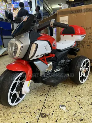 Container Rechargeable Motorcycle Red