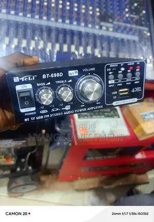 Bt-698d Stereo Karaoke Audio Power Amplifier. Audio, Music Amplifier