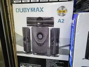Buby Max A2 3.1ch Multimedia Speaker With Fm Radio, Usb and Bluetooth