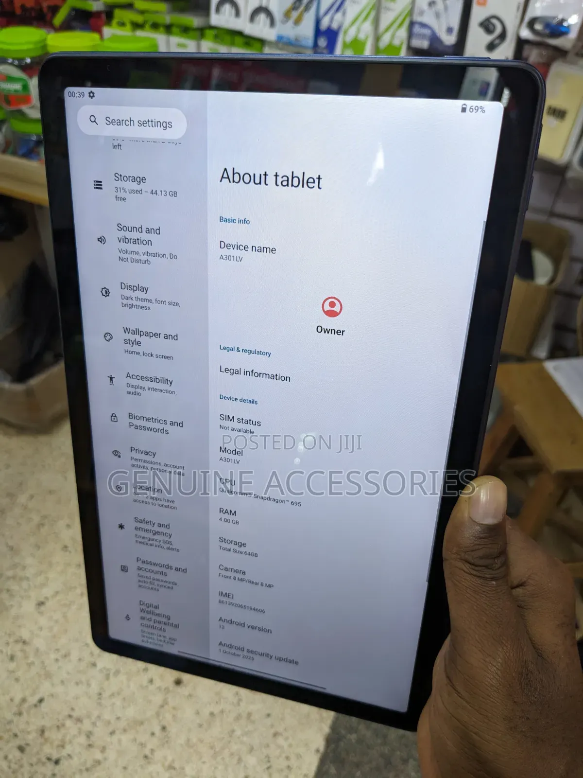 Lenovo Tab V7 64 GB