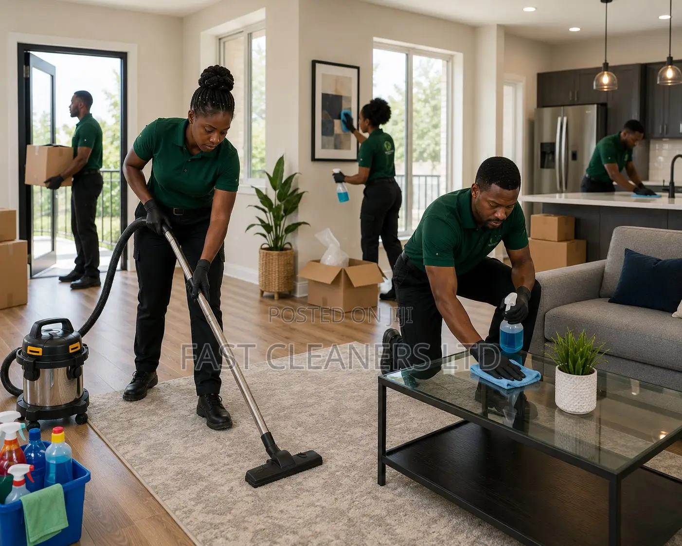 Move-in And Move-out Cleaning