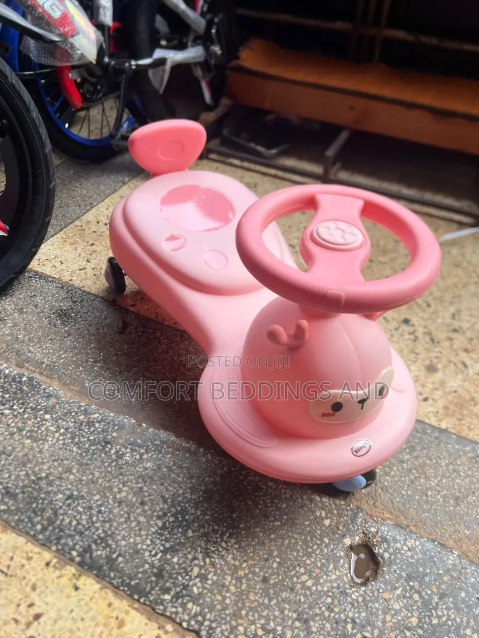 Baby Ride-on Wagon Pink