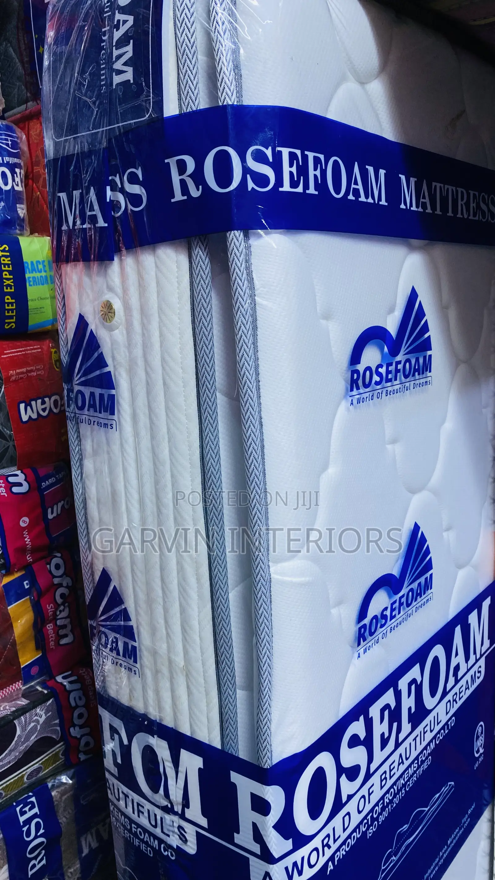 White Double Spring 10inches Mattress