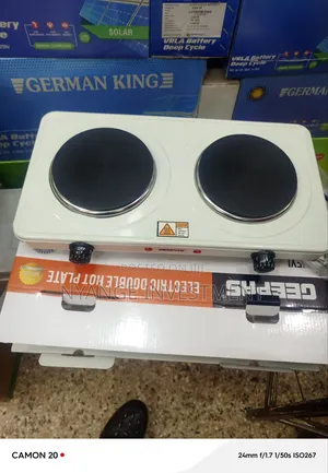 Hot Plate. Geepas Double Hot Plate